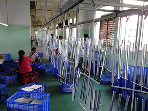 Powder coating: High-speed coating line