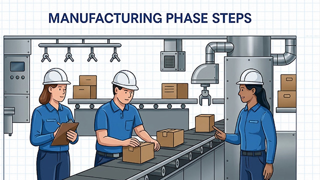 Manufacturing Phase Steps